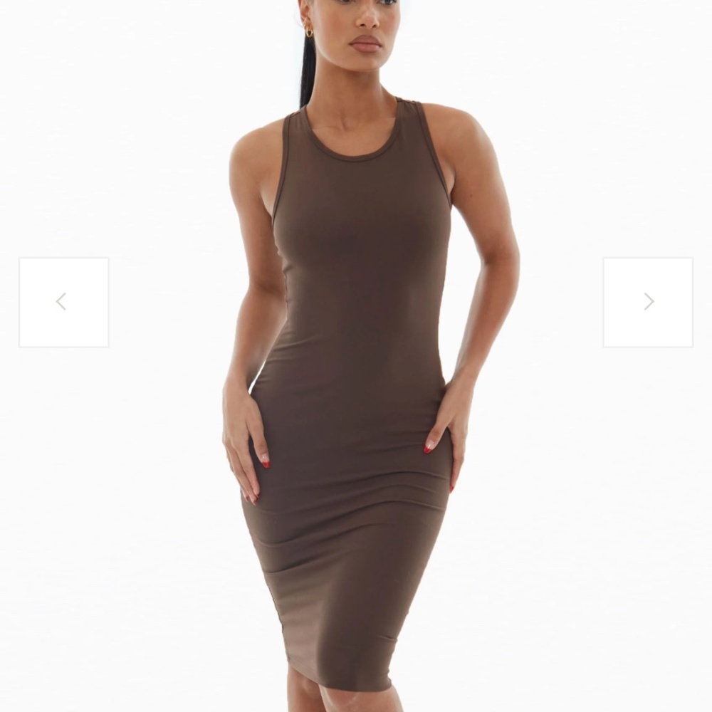NEW Lazuli Label Midi Vest Dress